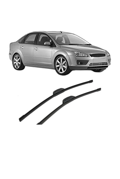Bosch Σετ υαλοκαθαριστήρων FORD FOCUS II Σεντάν (DB_, FCH, DH) 2005-2012, παρ...