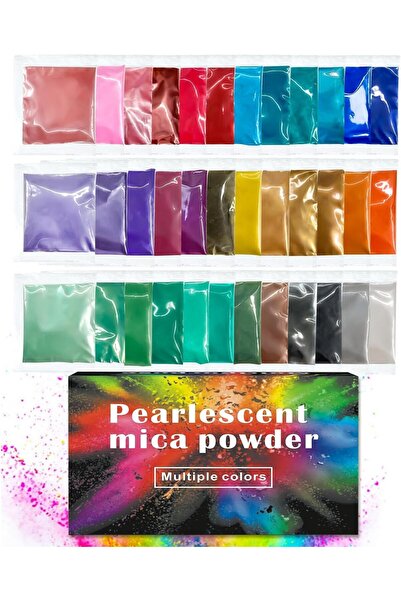 Generic Mica Powder, 36 Colors Pearlescent Pigment Powder for Epoxy Resin, 3g...