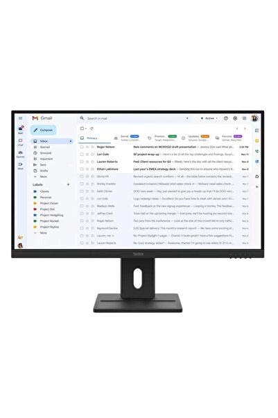 LENOVO ThinkVision E27-40 27 " Οθόνη IPS Full HD, 100Hz, 4ms, VGA/HDMI/DP, Ηχ...