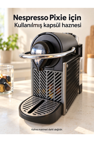 Nespresso Pixie İçin Kullanılmış Kapsül Haznesi
