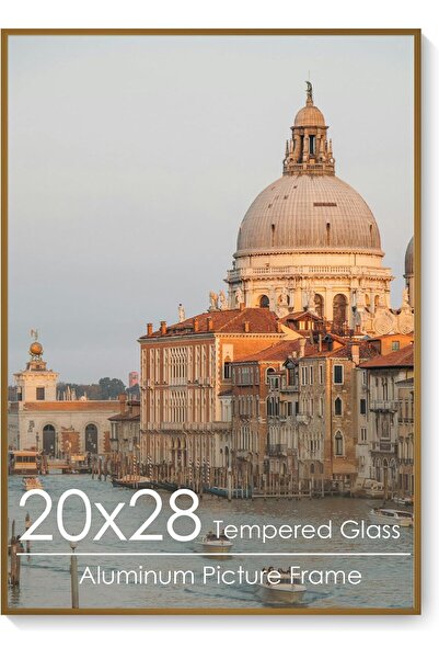Generic إطار صورة 8x10، عرض صور 5x7 مع مات أو 8x10 بدون مات، عرض على الحائط أ...