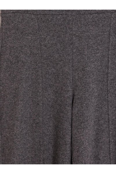 LC Waikiki Anthracite Elastic Waist Women's Trousers
