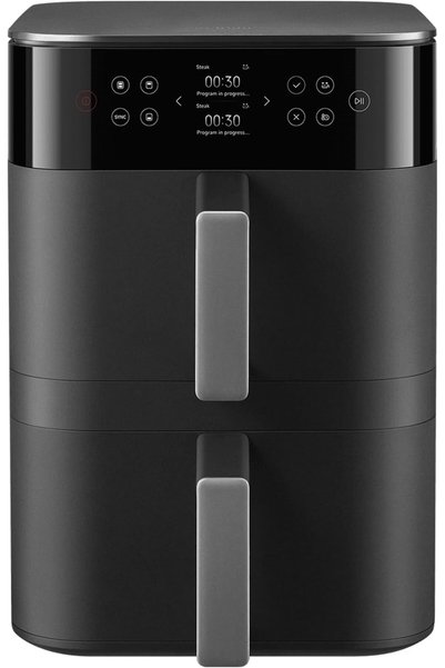 Generic Smart Air Fryer, 12L Large Capacity Dual Basket Air Fryer, 2800W 360°...