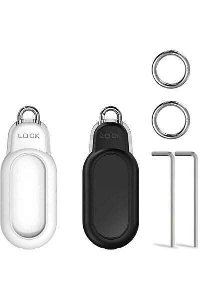Generic Rugged Case for GalaxySmartTag 2, GPS Tracker Holder with Keychain Ri...