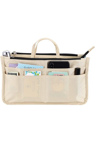 Generic Printing Handbag Organizers, High Capacity 13 Pockets Bag Tote Organi...
