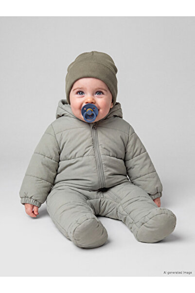 LC Waikiki Esvab • Modern & Distinctive Hooded Baby Boy Astronaut Coat