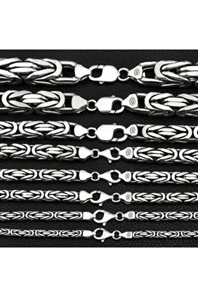 BlackCraft Silver King Chain - 3 mm Cornered
