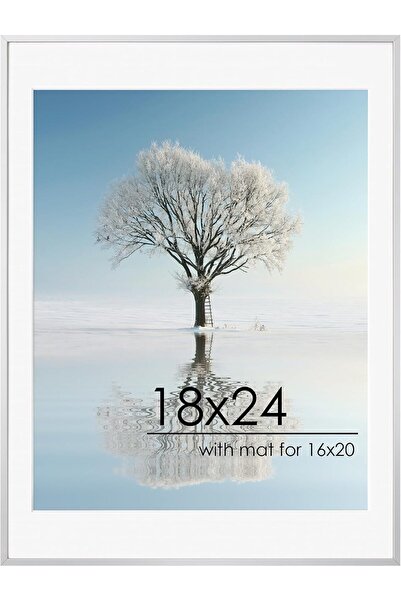 Generic إطار صورة 8x10، عرض صور 5x7 مع مات أو 8x10 بدون مات، عرض على الحائط أ...