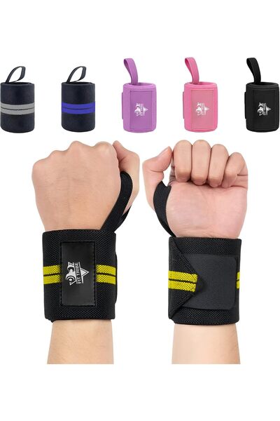 Generic Workout Wrist Straps for Powerlifting - Premium Wrist Support for Men...
