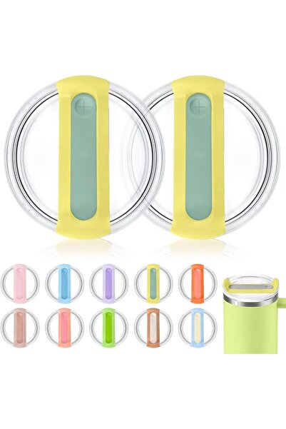 GENERAL 40oz Tumbler Lid for Stanley, Spill Proof Splash Resistant Tumbler Co...