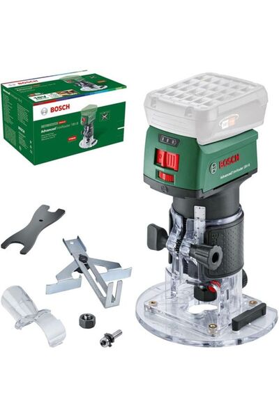 Bosch Advtrimrouter 18V-8 F.A. Electric Router, Li-Ion 18V, 30000rpm, without...
