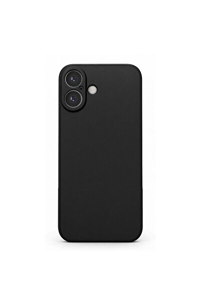 Generic Brand Lemontti Husa Silicon Soft Slim iPhone 16 Negru (material mat s...