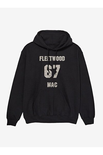 Vordevia Φούτερ Fleetwood Mac από βαμβάκι με στάμπα, 3 κλωστών, ριγέ, oversized