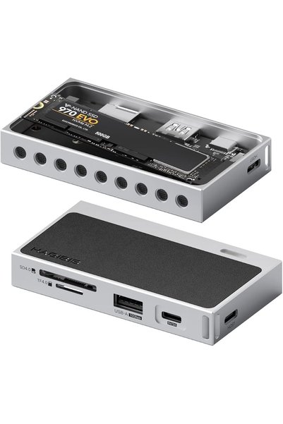 Hagibis Memory Card Reader, 10Gbps USB-C to CFexpress Type A + Type B + UHS-I...