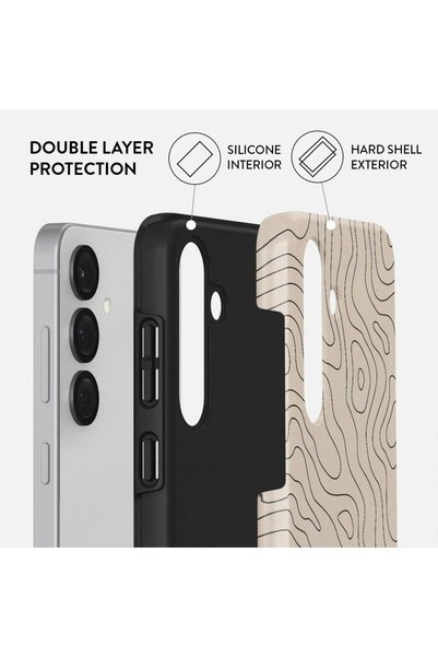 Generic Brand Burga Husa Dual Layer Wild Terrain Samsung Galaxy S25 compatibi...