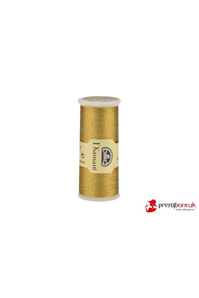 Dmc Diamant ručni vez sa šljokicama - Tamno zlatna - D3852