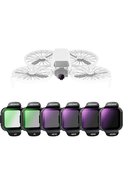 NEEWER مجموعة فلاتر ND متوافقة مع طائرة DJI Flip بدون طيار، عبوة من 6 قطع، ND...