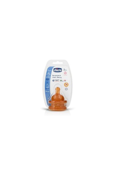 Chicco CH Θηλή (K) με ρύθμιση ροής 2M+ (2 τεμάχια) (20832-20) CH