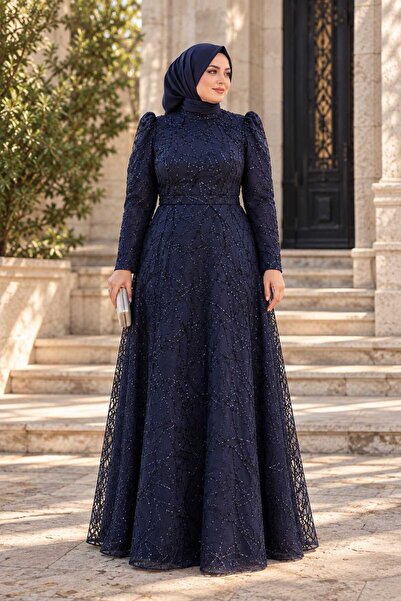 Halezademoda PARILTI ABİYE