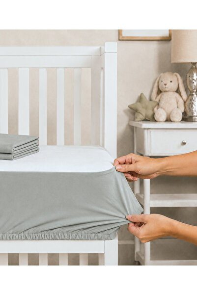 Sleep- DuoCot™ Sıvı Geçirmez Uyku Çarşafı –(Fitted Lastikli) Sessiz Bebek/Çocuk Alezi Tuvalet Eğitimi Alezi Montessori Yatak Alezi Anne Yanı Yatak Next2Me Beşik Alezi Yatak Koruması