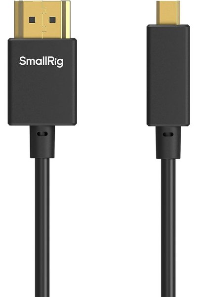 SmallRig كابل HDMI فائق النحافة (55 سم، 2957)