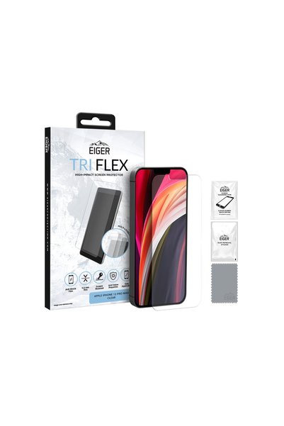 Generic Brand Folie Eiger Clear Tri Flex iPhone 11 Pro Max / Xs Max (0.4 mm, ...
