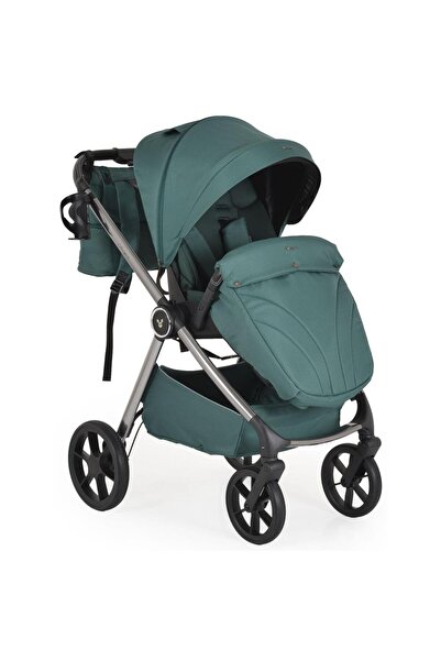 Cangaroo Cărucior unic 3-în-1, 0-22 kg, Landou, Scaun auto i-Size 40-87 cm, G...