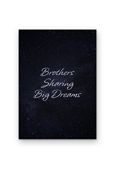OEM Poster Carton 250g A4 Frati Impartind Visuri Mari, Design Motivational, A4