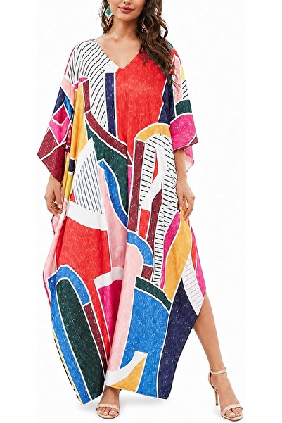 Oussum ملابس سباحة كيمونو نسائية للارتداء فوق الملابس