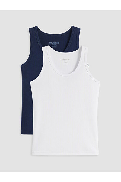 LC Waikiki Esvab • Modern & Distinctive Zero Roba Collar Boys' Undershirt 2-Pack