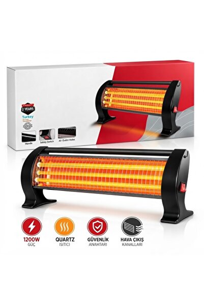 KONTEF Masa Altı Mini Quartz Elektrikli Isıtıcı Soba