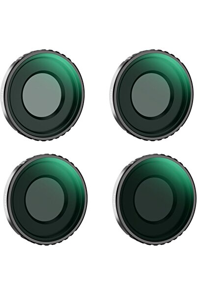 K&F CONCEPT ND8 ND16 ND32 ND64 for DJI Osmo Action 5 Pro/Action 4, 4-Pack ND ...