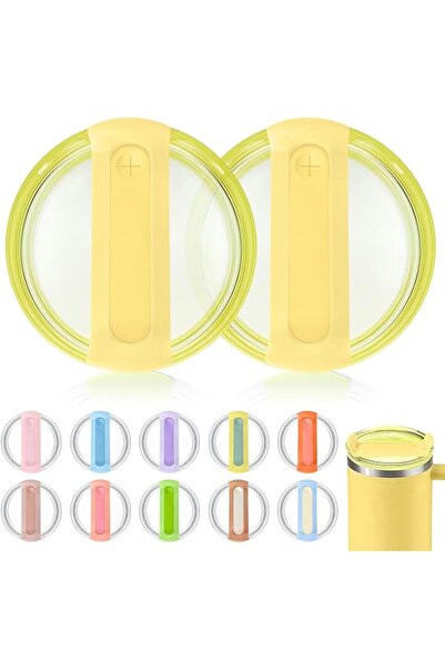 GENERAL 40oz Tumbler Lid for Stanley, Spill Proof Splash Resistant Tumbler Co...
