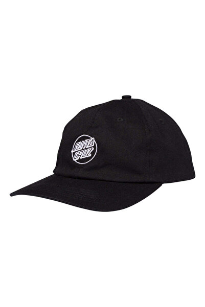 Santa Cruz Opus Dot Eco Strapback Cap - Eco Black