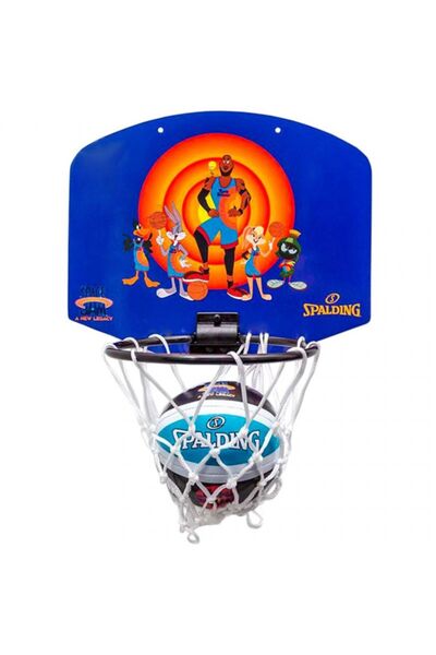 SPALDING Space Jam Tune Squad Mini Panou de baschet Mov și Portocaliu 79005Z