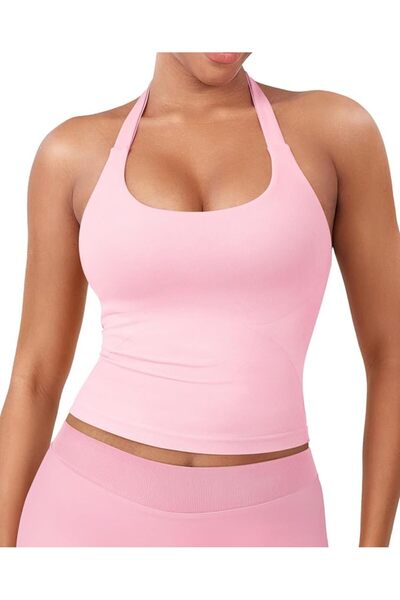 GENERAL YEOREO SoftHue Women's Impact Halter Tank Top