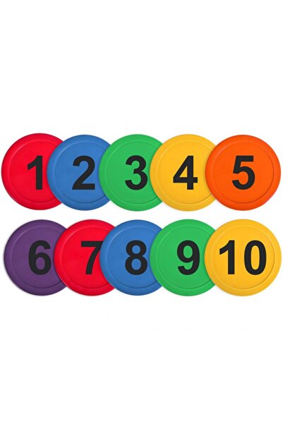 NO10 Set de 10 marcatoare rotunde pentru parchet VRBS-1T010