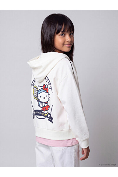 LC Waikiki Esvab • Modern & Distinctive Hello Kitty Printed Girls' Sıft Touch...