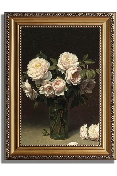 Generic 16x24 Picture Frame Vintage Gold Poster Frame with Shatter Resistant ...