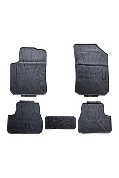 DELUXETUNING Covorase auto cauciuc compatibile cu Citroen C4 2020->