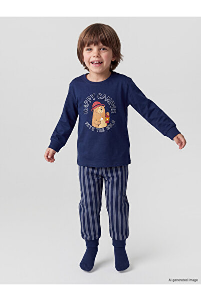 LC Waikiki Esvab • Modern & Distinctive Printed Boys' Pajama Set