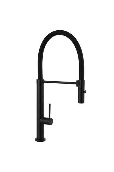 Rea Robinet Pentru Bucătărie Viera Negru 19X5X50Cm