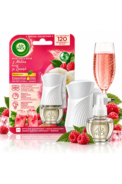 Air Wick Odorizant de cameră electric, Difuzor de parfum cu rezervă, aromă de...