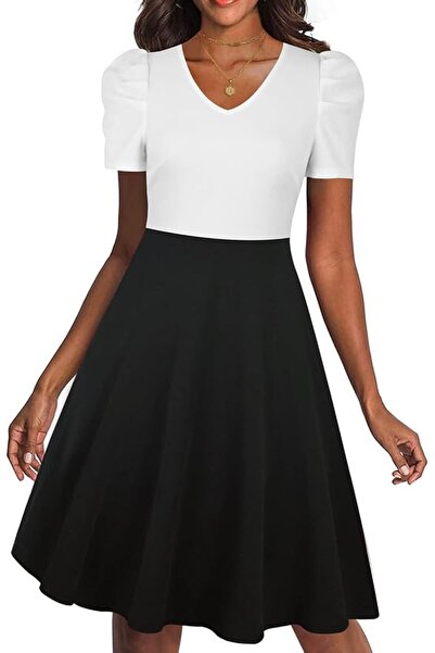 GENERAL Women Summer Floral Ruffle Sleeve Wear to Work Church Wedding Guest P...
