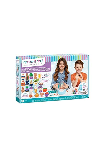 JUST TOYS Make It Real Decor | Μίνι Κεραμικός Τροχός Πολυτελές Σετ 1830