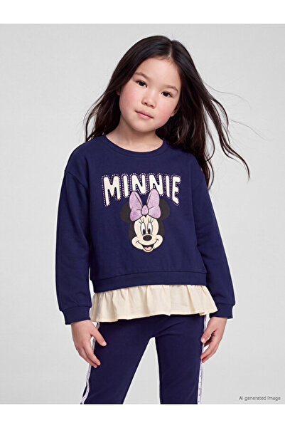 LC Waikiki Esvab • Modern & Distinctive Cute Mouse Printed Stoned Girls' Swea...