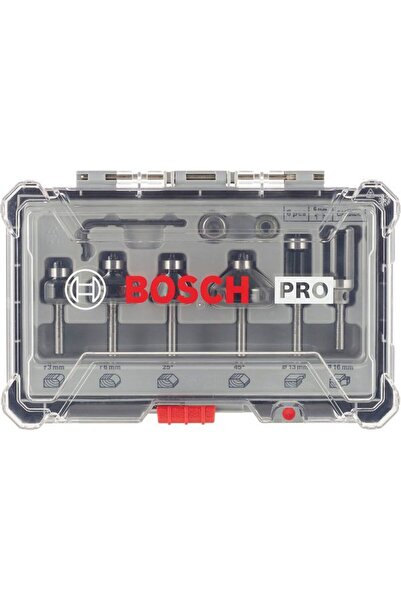 Bosch Professional Комплект от 6 фрези, 6 мм