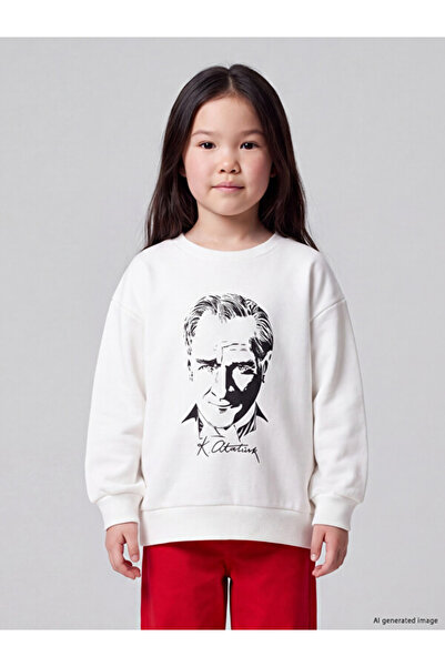 LC Waikiki Esvab • Modern & Distinctive Ataturk Printed Thick Sweatshirt for ...