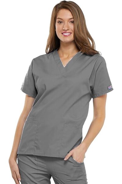 Cherokee WW Originals Womens Scrub Tops V-Neck Dolman Sleeve 3 Pockets