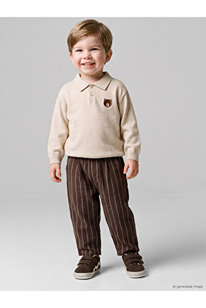 LC Waikiki Esvab • Modern & Distinctive Striped Baby Boy Pants